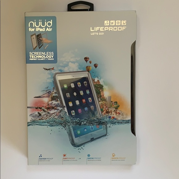 LIFEPROOF 1901-02 Nüüd iPad Air Waterproof Case - Picture 1 of 6